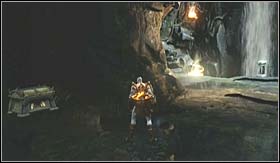 At the beginning of the path you will come across the light which gives you the possibility to save the progress of the game - Trophies - Gorgon Eyes | Trophies - Trophies - God of War 3 Game Guide & Walkthrough