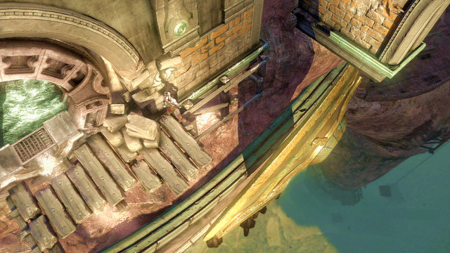 Few steps further break the grille and go right - Walkthrough - Chapter 2: Sewer - God of War: Ascension - Game Guide and Walkthrough