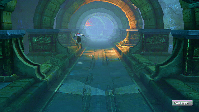 Then continue your journey in the direction of the other end of this bridge - Walkthrough - Chapter 6: The Cistern - God of War: Ascension - Game Guide and Walkthrough