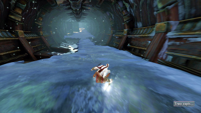 Inside the Python you start sliding at once - Walkthrough - Chapter 8: The Pythons Belly - God of War: Ascension - Game Guide and Walkthrough