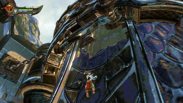 After that resupply mana and health using nearby chests - Walkthrough - Chapter 8: The Pythons Belly - God of War: Ascension - Game Guide and Walkthrough