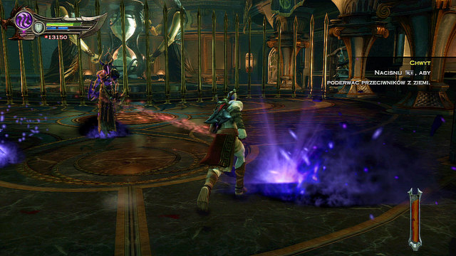 Besides summoning ghosts, they can hide in the floor - White Hourglass - Chapter 11: Delphi Catacombs - God of War: Ascension - Game Guide and Walkthrough