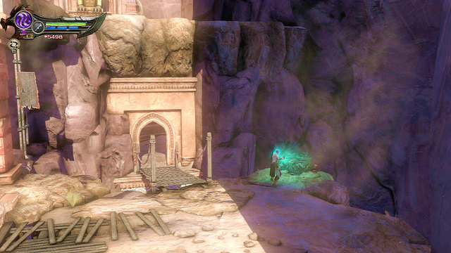 After that go maximum right to find another broken chest - Walkthrough - Chapter 14: The Cistern (pt. 2) - God of War: Ascension - Game Guide and Walkthrough