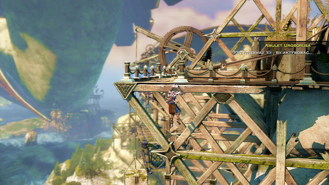 Climbing, get onto a platform on which youve seen her - Climbing the Foot - Chapter 19: The Foot of Apollo - God of War: Ascension - Game Guide and Walkthrough