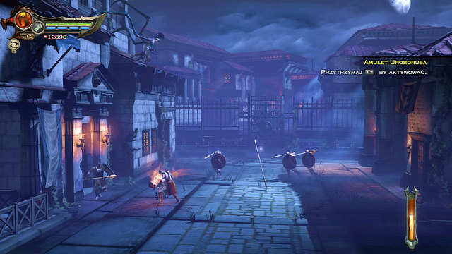 Enraging the Fury makes her summon new Spartans and jump on the roof - Walkthrough - Chapter 20: The Gauntlet of Apollo - God of War: Ascension - Game Guide and Walkthrough