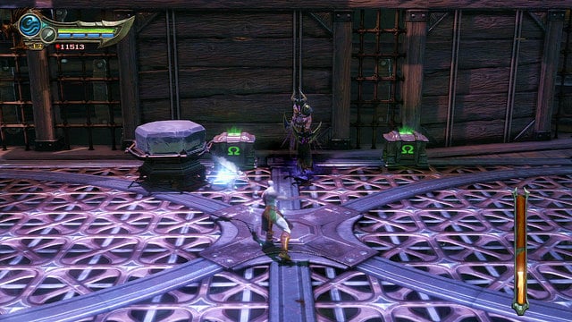 Now a longer encounter with few waves of enemies awaits - Walkthrough - Chapter 26: Eyes of Apollo - God of War: Ascension - Game Guide and Walkthrough