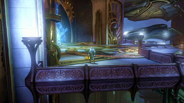 Before you run right, search a room nearby the portal - Walkthrough - Chapter 28: The Trial of Archimedes - God of War: Ascension - Game Guide and Walkthrough