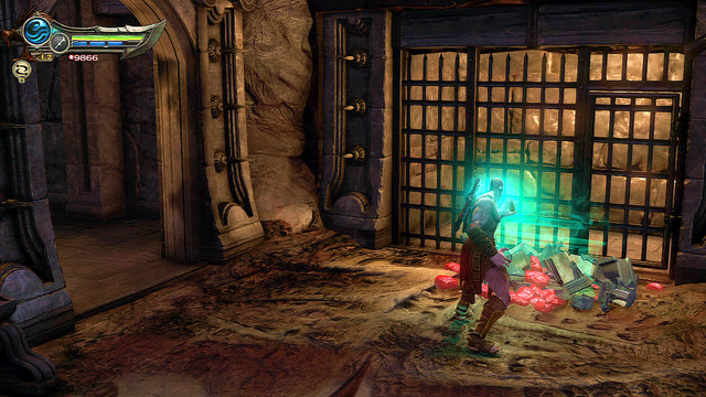 Chapter 16: Destroyed Chest 6 - Destroyed Red Chests - Artifacts, Gorgon Eyes and Phoenix Feathers - God of War: Ascension - Game Guide and Walkthrough