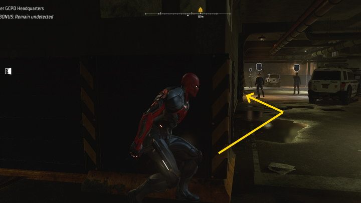 The new objective involves a trip to the police station - Gotham Knights: The Langstrom Drive - walkthrough - Chpater 1 - Gotham Knights Guide, Walkthrough