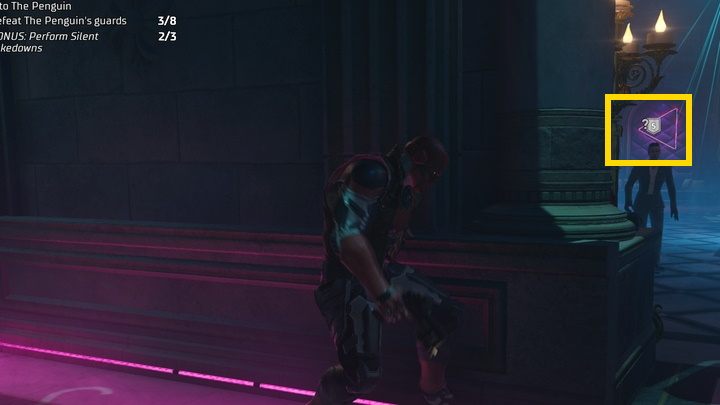 Enter Iceberg Lounge west of Belfry through the roof window - Gotham Knights: Aka Oswald Cobblepot - walkthrough - Chapter 2 - Gotham Knights Guide, Walkthrough