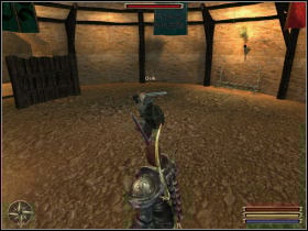 Oelk is a third opponent you face in Mora Sul arena - Mora Sul - Varant - Gothic 3 - Game Guide and Walkthrough