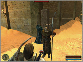 To finish this quest you have to talk to the leaders of the Nomad groups stationing around the temple - KDW Camp - Varant - Gothic 3 - Game Guide and Walkthrough