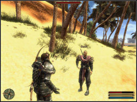 Silvio wants you to find Benito the guardian and tell him to make a report - Bakaresh - Varant - Gothic 3 - Game Guide and Walkthrough