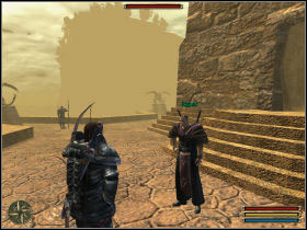 You meet Aldo while doing other quests (described later), and you meet Sigmor after getting a permission to enter the temple - Bakaresh - Varant - Gothic 3 - Game Guide and Walkthrough