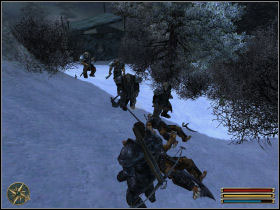The Orcs settled their own war camp near the Wolf Clan hunters' camp - Wolf Clan - Nordmar - Gothic 3 - Game Guide and Walkthrough