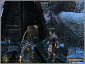 You receive this quest from Ronar, living in the center of the settlement - Wolf Clan - Nordmar - Gothic 3 - Game Guide and Walkthrough