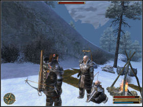 Your job is to bring Jensgar 30 pieces of ice wolf skin and 10 pieces of bison skin - Wolf Clan - Nordmar - Gothic 3 - Game Guide and Walkthrough