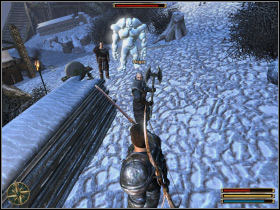 You have to talk to Hogar and provoke a duel - Wolf Clan - Nordmar - Gothic 3 - Game Guide and Walkthrough