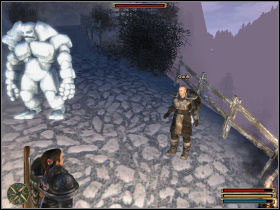 Just talk to Garik and ask if he wants something - Wolf Clan - Nordmar - Gothic 3 - Game Guide and Walkthrough