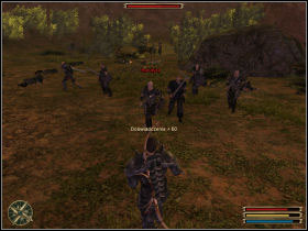 After taking this quest follow Karlen - Nemora - Myrtana - Gothic 3 - Game Guide and Walkthrough