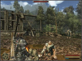 Kappoth blames the Rangers for devastation of the farm - Trelis - Myrtana - Gothic 3 - Game Guide and Walkthrough