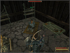 Gorn is imprisoned in the tower where you can find Potros - Gotha - Myrtana - Gothic 3 - Game Guide and Walkthrough