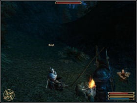 You must find a way preventing Orcs from attacking the rebels - Montera - Myrtana - Gothic 3 - Game Guide and Walkthrough
