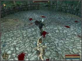 During fight with Dan keep the usual rules - Montera - Myrtana - Gothic 3 - Game Guide and Walkthrough