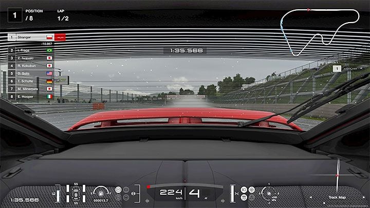 In Gran Turismo 7, you should frequently take advantage of the option to look back by holding down L1 - Gran Turismo 7: Selecting the optimal camera mode - Basics - Gran Turismo 7 Guide