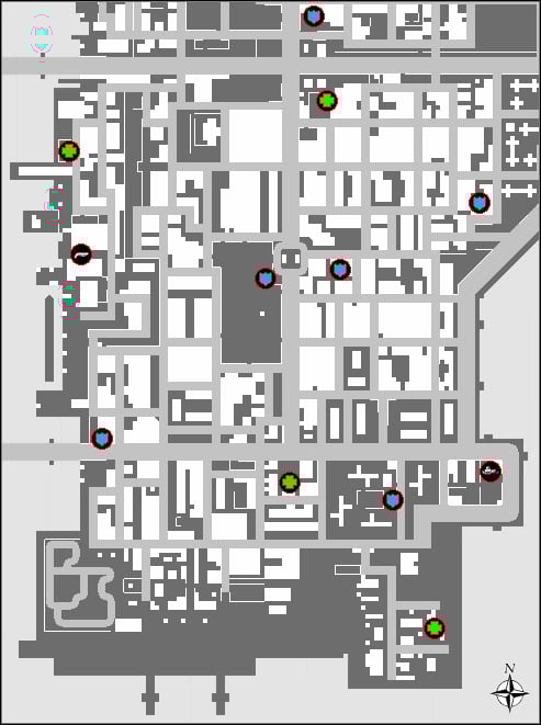 Algonquin (South) - The Basics - Health, Armor and Weapons - The Basics - Grand Theft Auto: Chinatown Wars - Game Guide and Walkthrough