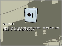 Silver Safe - Extra Activities - Rewards - Extra Activities - Grand Theft Auto: Chinatown Wars - Game Guide and Walkthrough