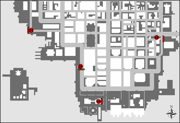 Algonquin (Center) - Extra Activities - Unique Stunt Jumps - Extra Activities - Grand Theft Auto: Chinatown Wars - Game Guide and Walkthrough