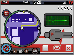Upon arrival at the airport you're expected to hijack an ambulance that is surrounded by the police - Main Missions 11-20 - Missions - Grand Theft Auto: Chinatown Wars - Game Guide and Walkthrough