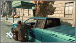 To perform a car theft press the Y button - Basics part 3 - Grand Theft Auto IV - Game Guide and Walkthrough