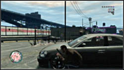 To make Niko hide behind cover press RB standing nearby - Basics part 3 - Grand Theft Auto IV - Game Guide and Walkthrough