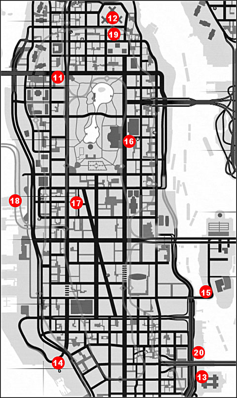 1 - Most Wanted - District: Algonquin - Side-missions - Grand Theft Auto IV - Game Guide and Walkthrough
