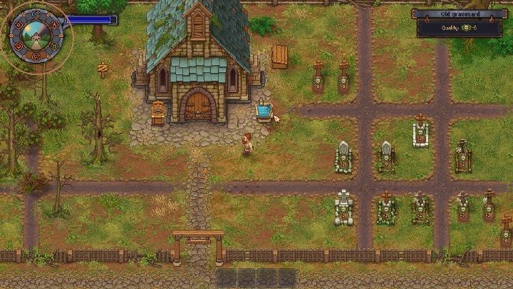 Merchant visits the town on Day of Gluttony (days marked with brown icon presented in the picture above) - When can I meet special NPCs - FAQ - Graveyard Keeper Game Guide