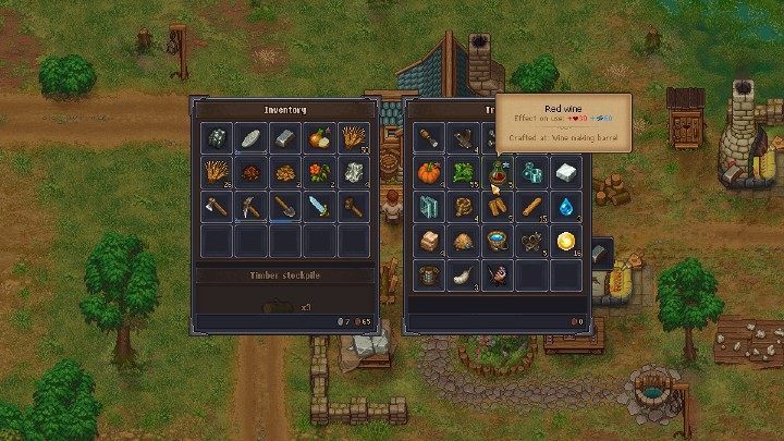 The quality of drinks and dishes is influenced by the quality of individual ingredients - Dish and crop quality in Graveyard Keeper? - Farming - Graveyard Keeper Game Guide