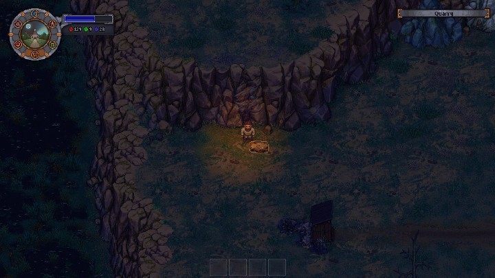 You will discover an abandoned shack there - where you will be able to build - as well as a deposit of stone, coal and iron - Where can I get iron in Graveyard Keeper Game? - FAQ - Graveyard Keeper Game Guide