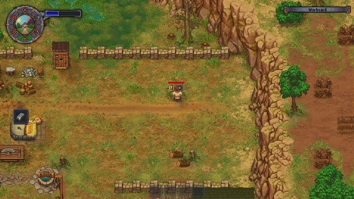 Your only concern will be to get rid of the trees and bushes, after which you will be able to place new constructions on the newly acquired land - How to extend the Workyard area in Graveyard Keeper? - Beginning and development - Graveyard Keeper Game Guide