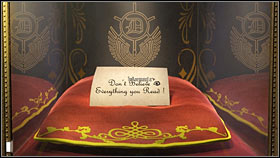 The door in the back of the room (in the front) lead into a very interesting room (go there - 3 points), out of which, after getting scared, will get to the Queen of Diamonds room - Chapter 8 - p. 1 - Walkthrough - Gray Matter - Game Guide and Walkthrough