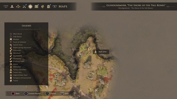 Comment: again, very close to the camp - GreedFall: Skill Altars - list of all - Secrets and additional activities - GreedFall Guide