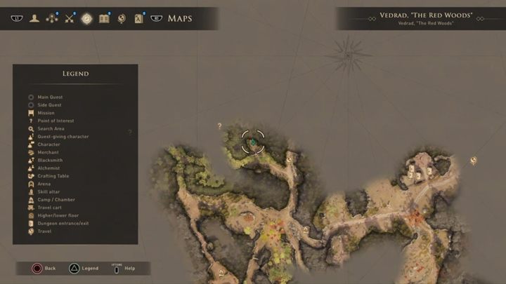 Comment: North-Western part of the map - GreedFall: Skill Altars - list of all - Secrets and additional activities - GreedFall Guide