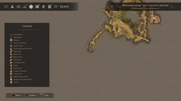 Comment: the leftmost branch of the location - GreedFall: Skill Altars - list of all - Secrets and additional activities - GreedFall Guide