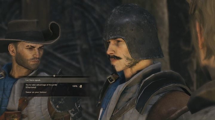 Wait two hours outside - GreedFall: A Peculiar Alliance - walkthrough - The Children of Teer Fradee - GreedFall Guide