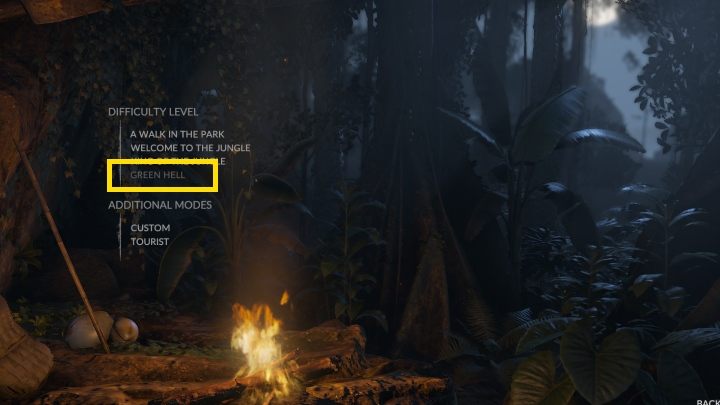You cant choose the highest difficulty level in multiplayer. This means that there is no permanent death. - Green Hell: Death in multiplayer - what happens? - FAQ - Green Hell Guide