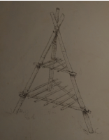 3 x long bamboo stick, 14 x bamboo stick and 7 x rope - Green Hell: Food - blueprints, where to find? - Buildings - Green Hell Guide