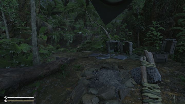 Camp delta (location marked on the map with the letter delta) is a hard-to-reach area located at 33W 29S - Green Hell: Interesting places - where on the map? - FAQ - Green Hell Guide