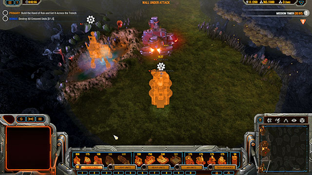 Expand the main base - Mission 4 - The Trench - The Beta campaign - Grey Goo - Game Guide and Walkthrough