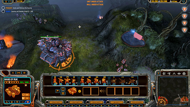 The rest of the mission is about exploring the map and destroying more Mother Goos - Mission 5 - Crash Site - The Beta campaign - Grey Goo - Game Guide and Walkthrough